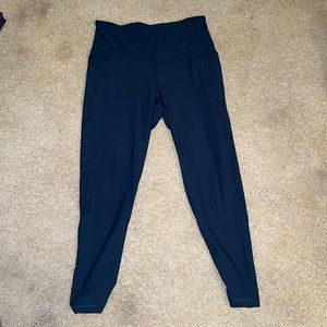 Old Navy Active Wear Leggings in Blue/ Dark Teal
